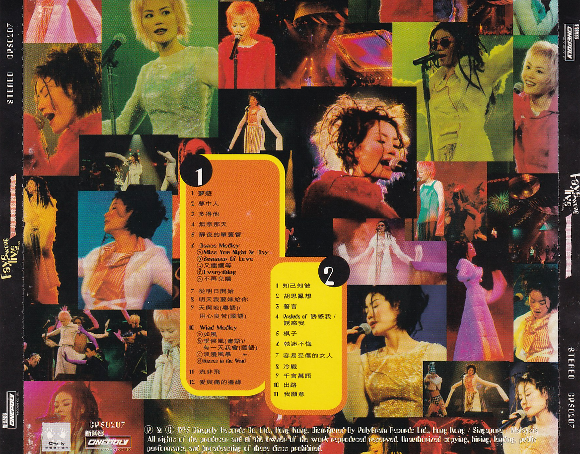 王菲最精彩的演唱会 (Faye Wong Live In Concert)
