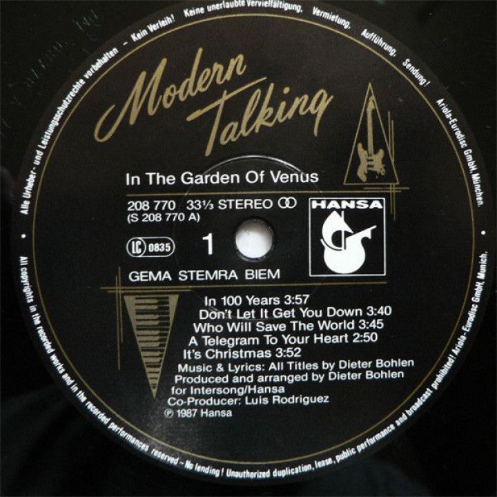 In The Garden Of Venus - The 6th Album