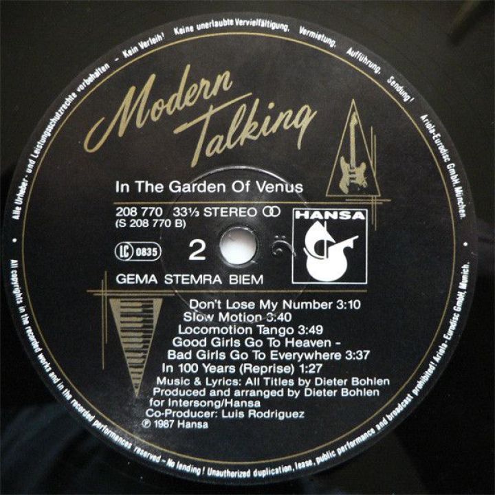 In The Garden Of Venus - The 6th Album